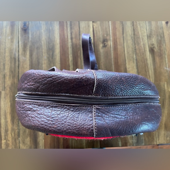 American Darling western saddle blanket leather backpack - Picture 7 of 14